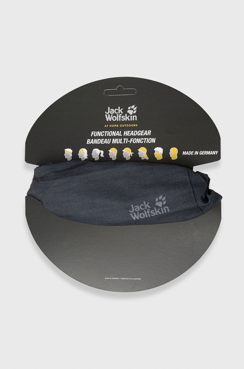 

Снуд Jack Wolfskin мужской цвет серый гладкий