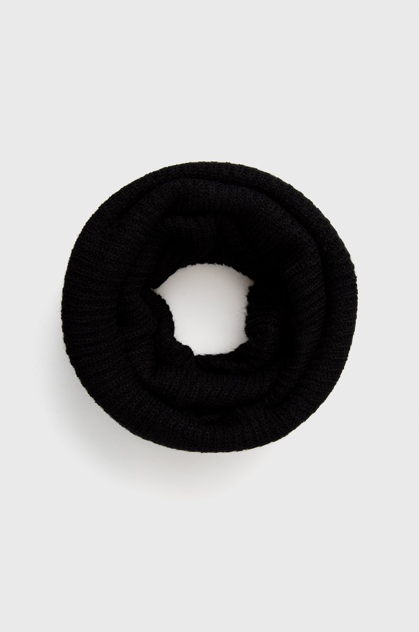 Burton Fular împletit culoarea negru, material neted answear imagine noua