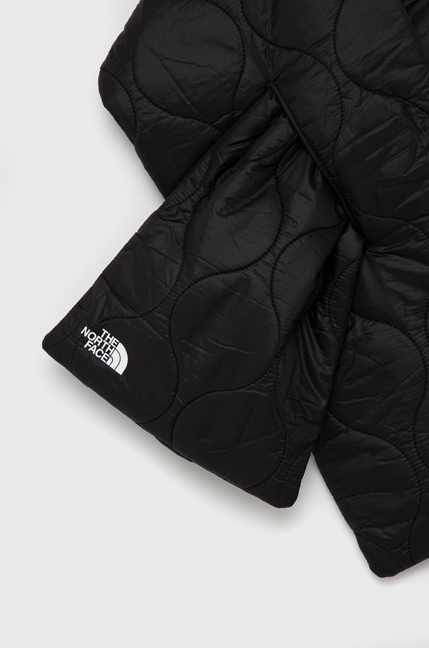 

Шарф The North Face цвет чёрный гладкий