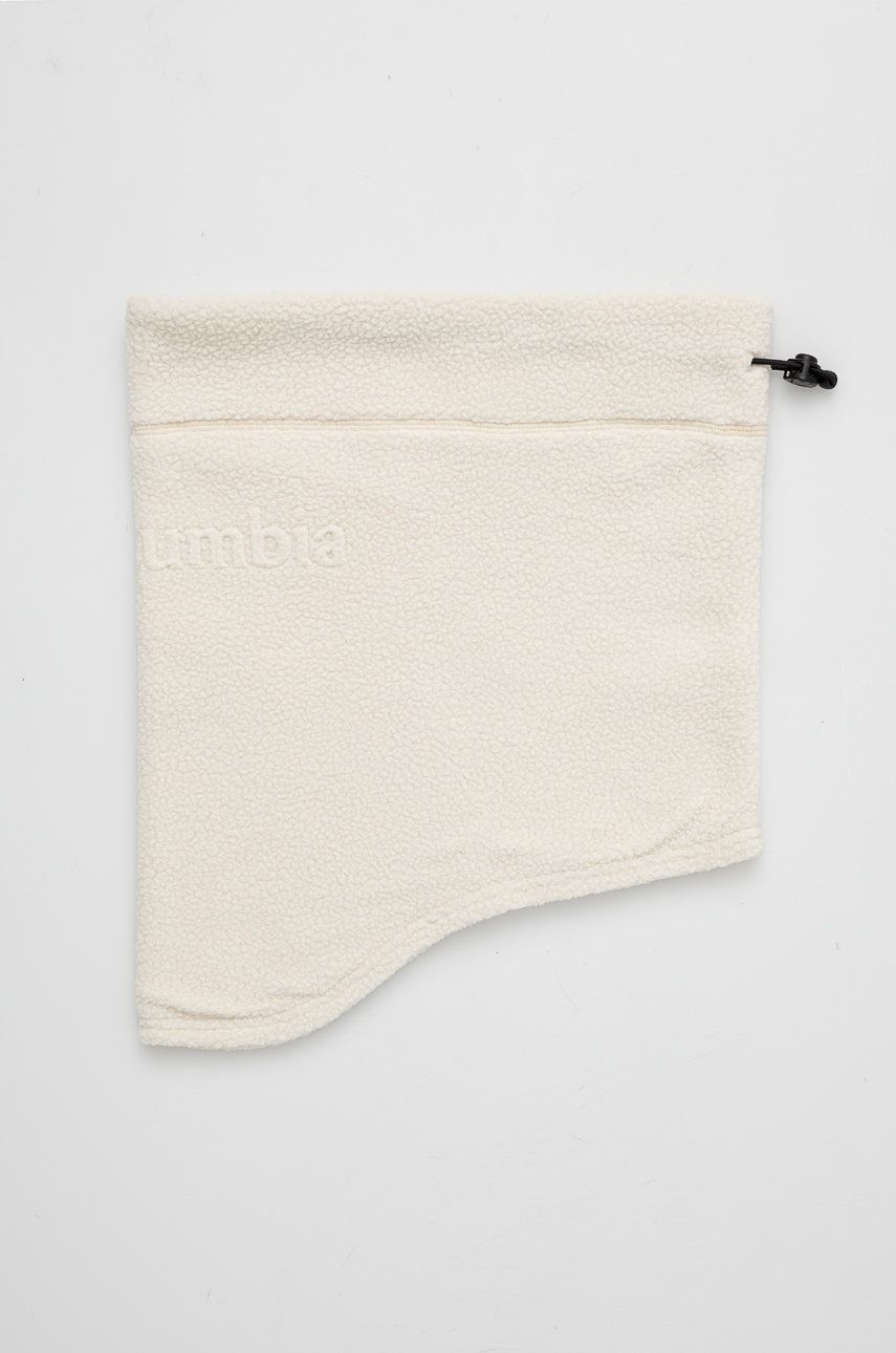 Columbia Fular împletit culoarea crem, material neted answear.ro imagine noua 2022