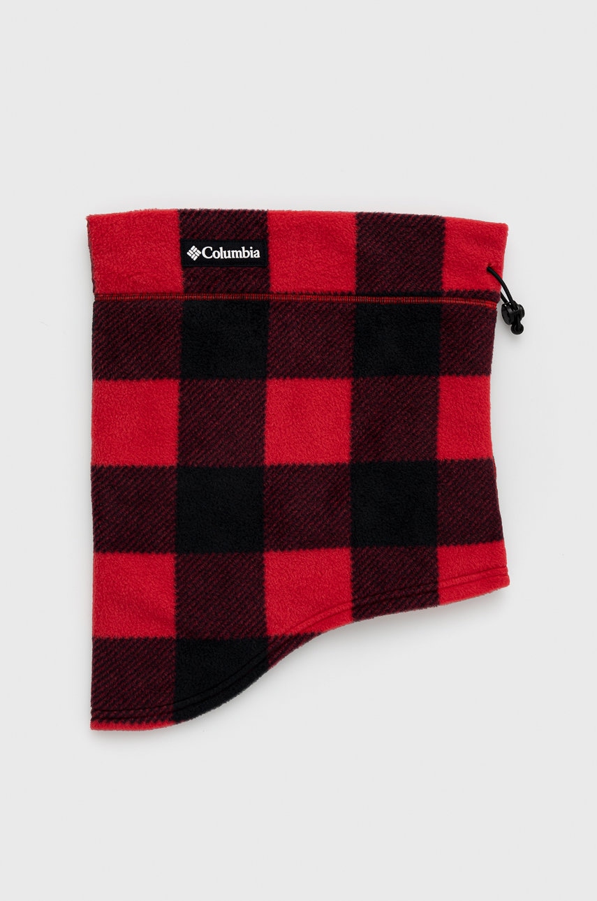 E-shop Nákrčník Columbia CSC II Fleece Gaiter červená barva, hladký, 1911141