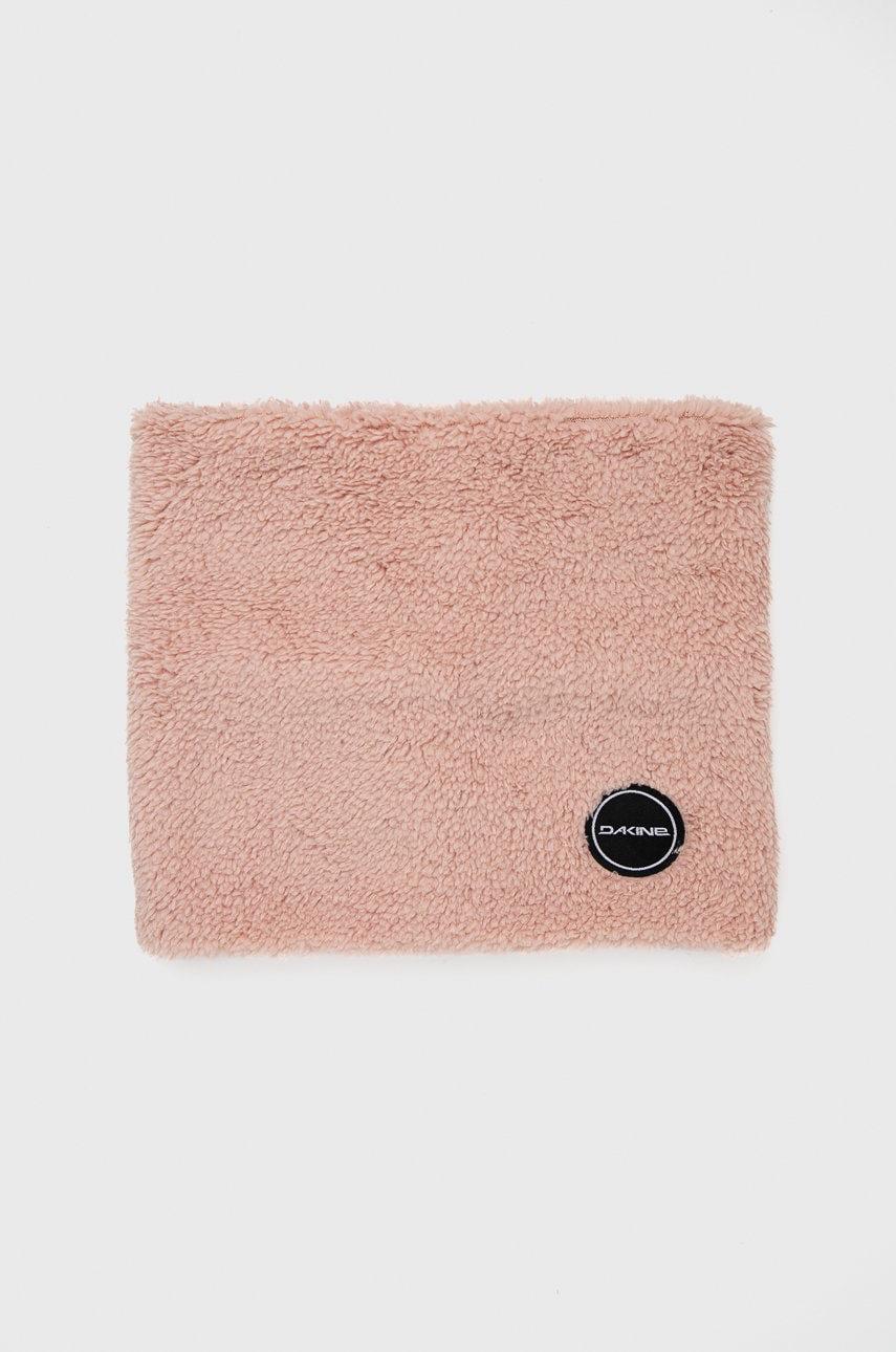 Dakine Fular împletit culoarea roz, material neted