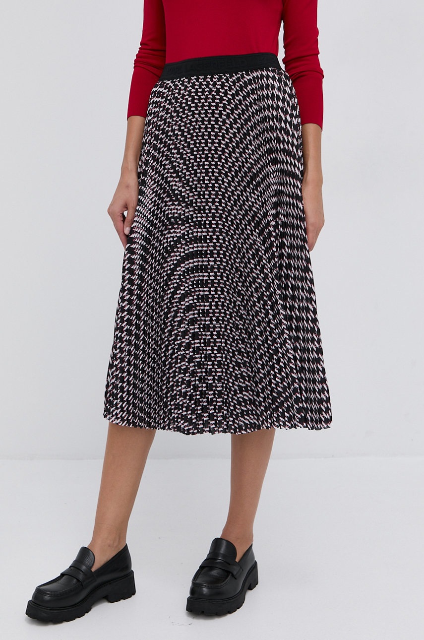 

Юбка Karl Lagerfeld midi расклешённая