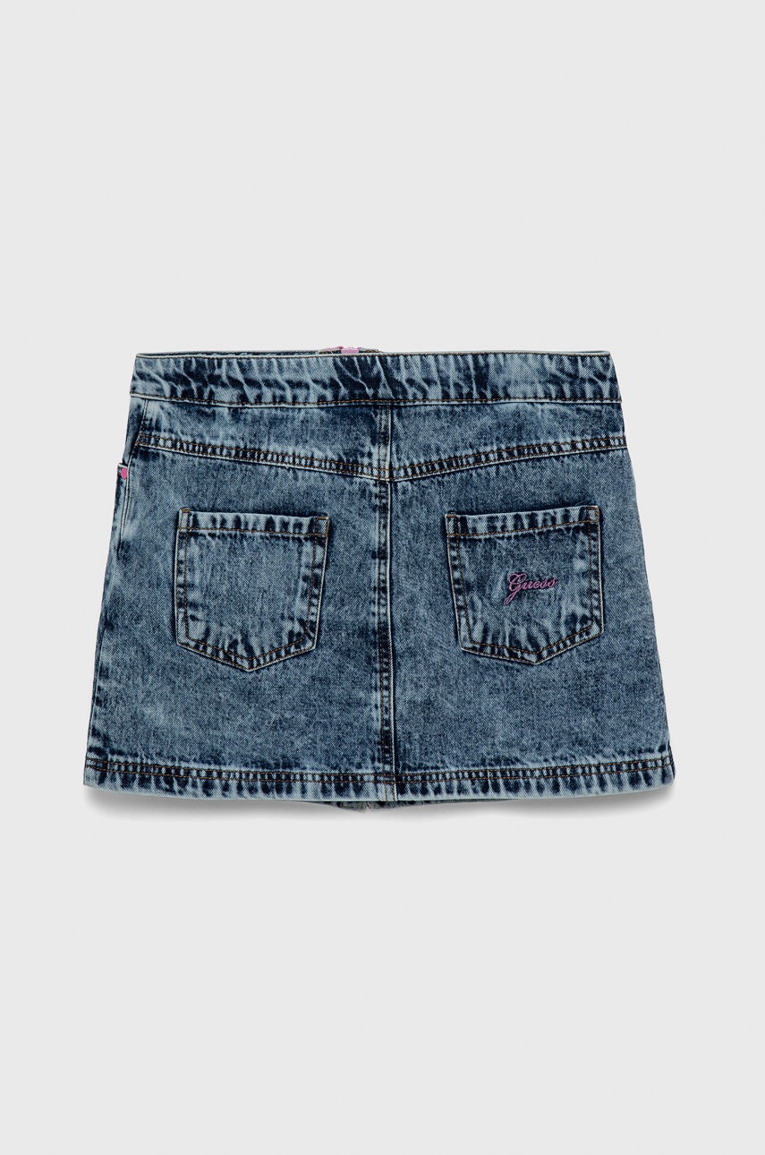 

Детская джинсовая юбка Guess mini прямая
