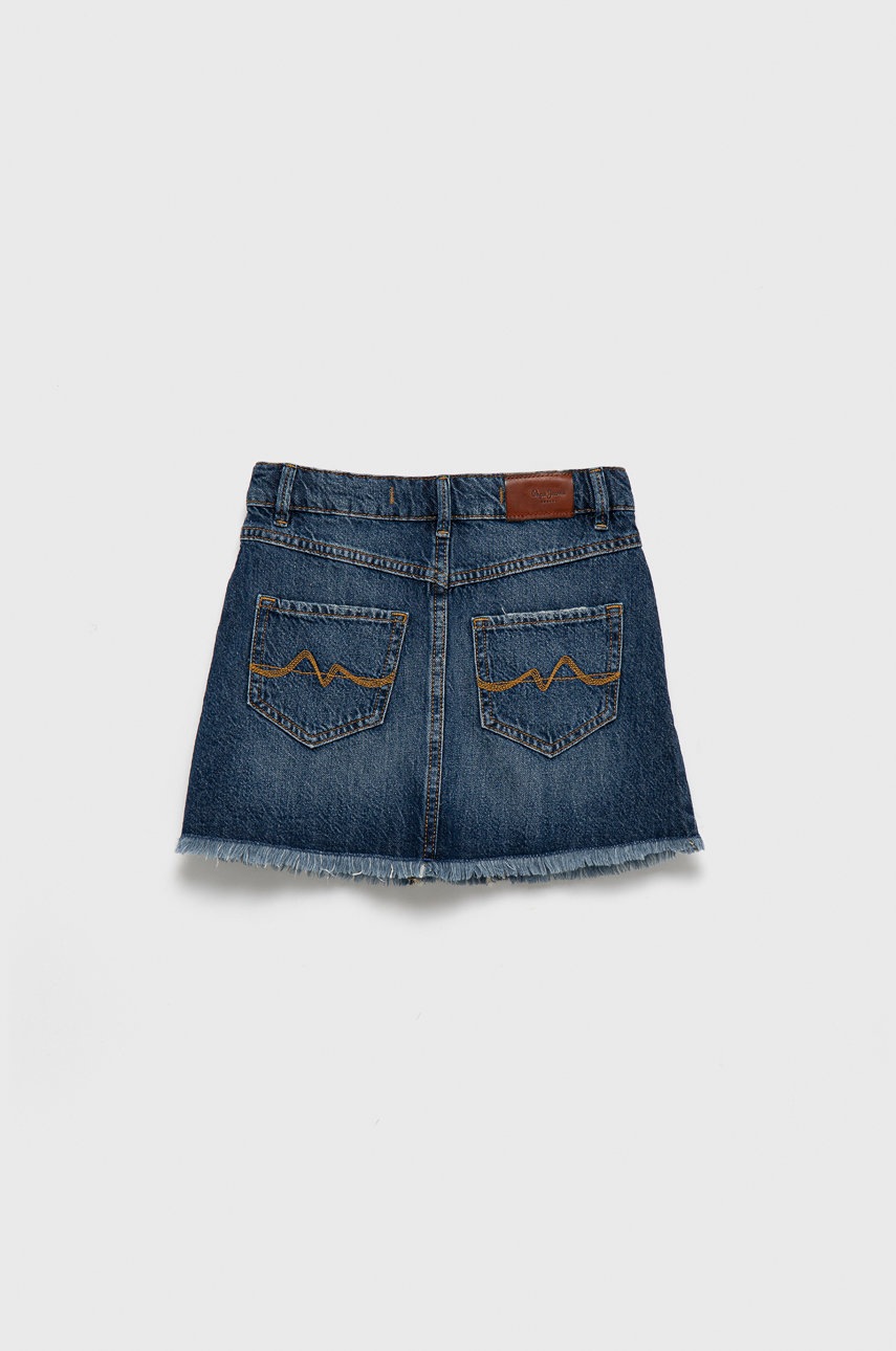

Дитяча джинсова спідниця Pepe Jeans mini пряма