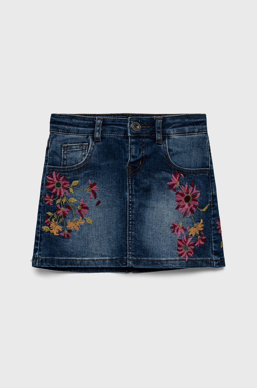 

Дитяча джинсова спідниця Desigual mini пряма