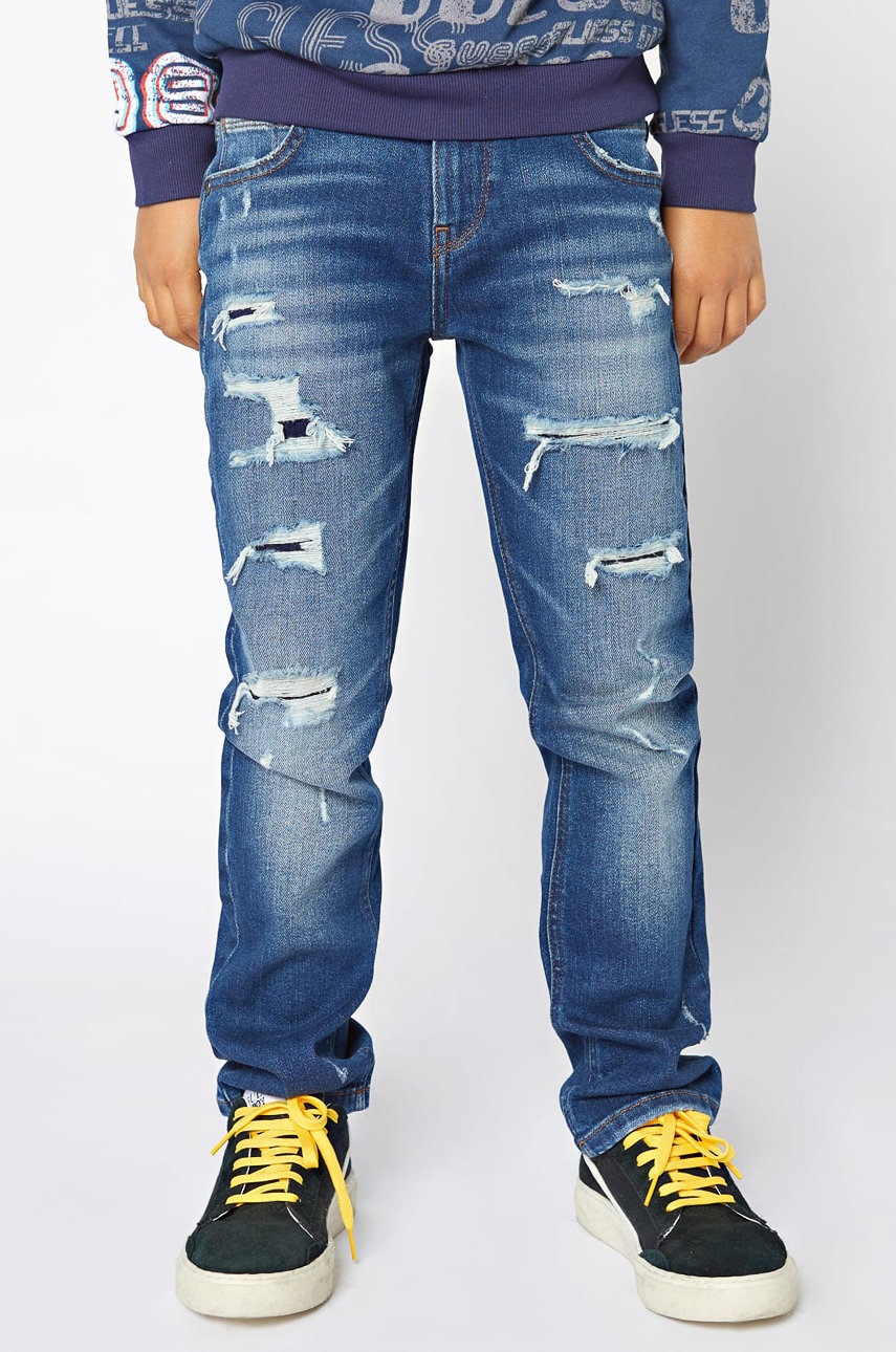 

Детски дънки Guess, Син