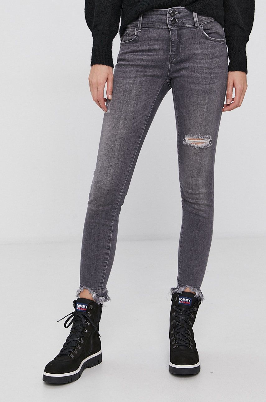 Only Jeans Carmen femei, medium waist ANSWEAR ANSWEAR