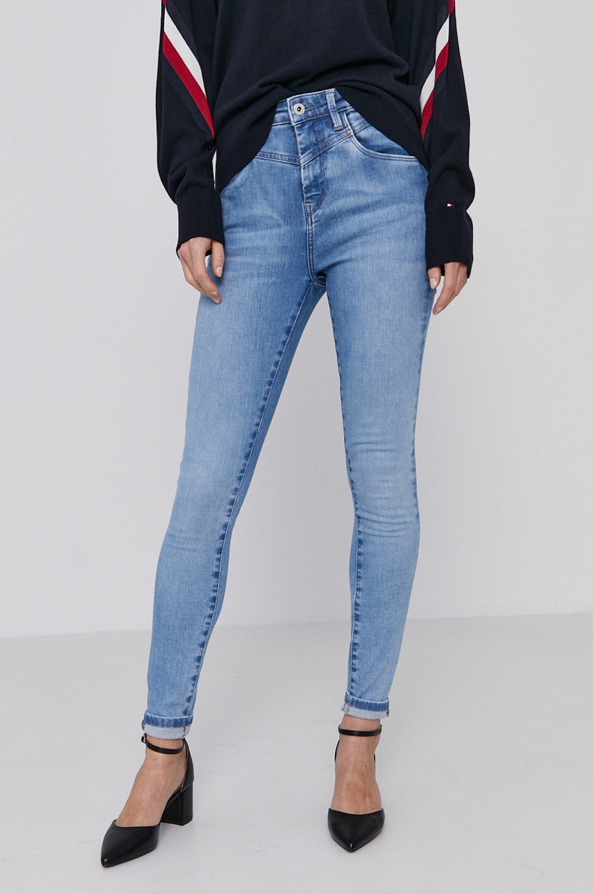 Pepe Jeans Jeans femei, high waist