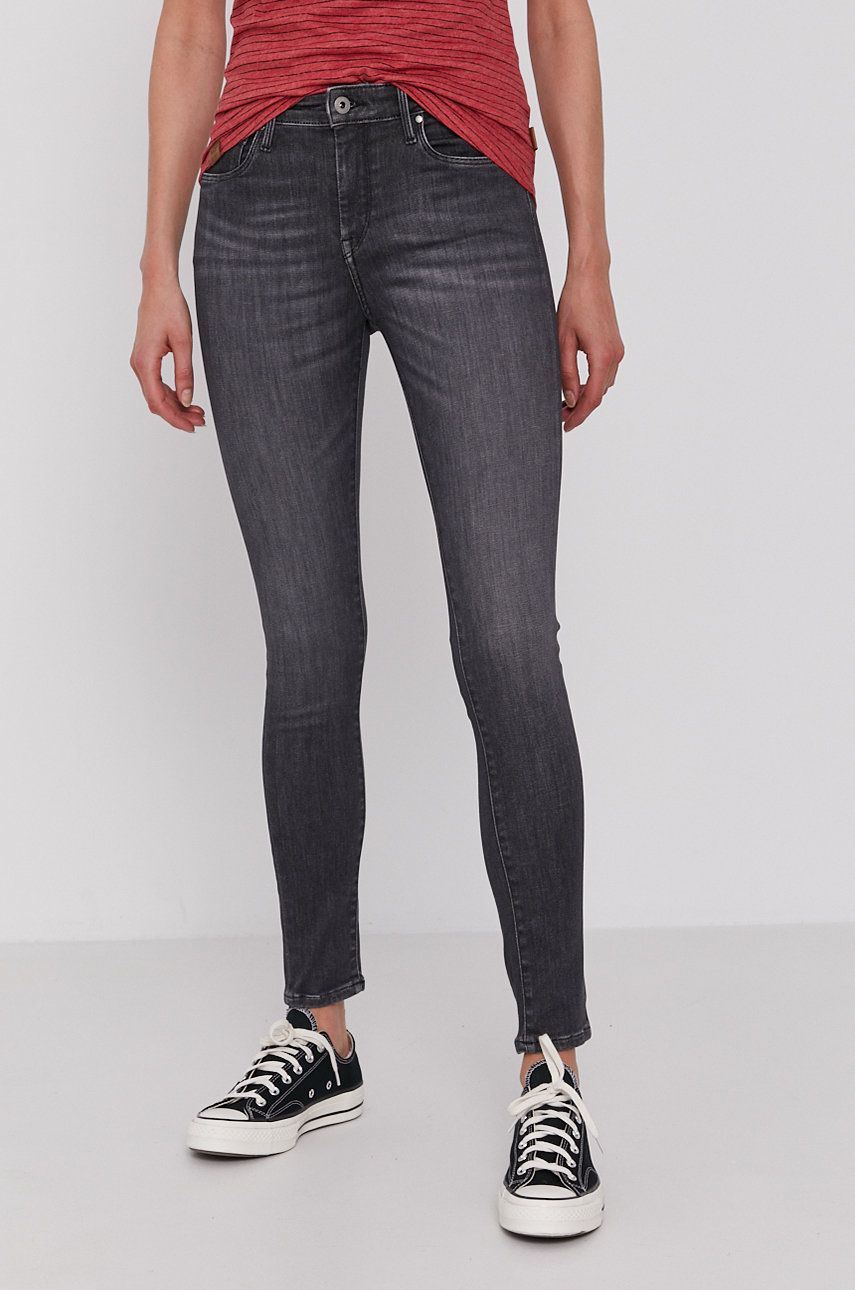Pepe Jeans Jeans femei, medium waist answear.ro imagine megaplaza.ro
