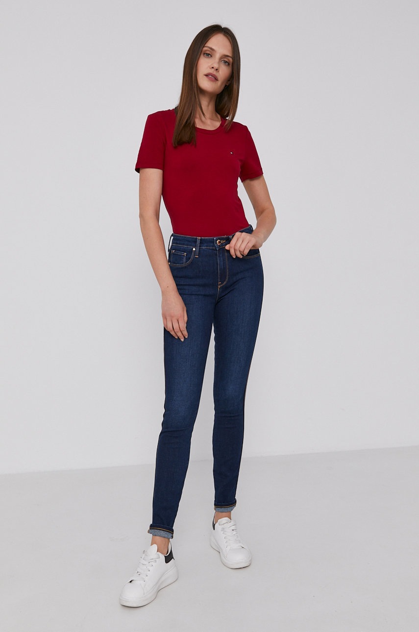 

Джинсы Tommy Hilfiger женские цвет средняя посадка