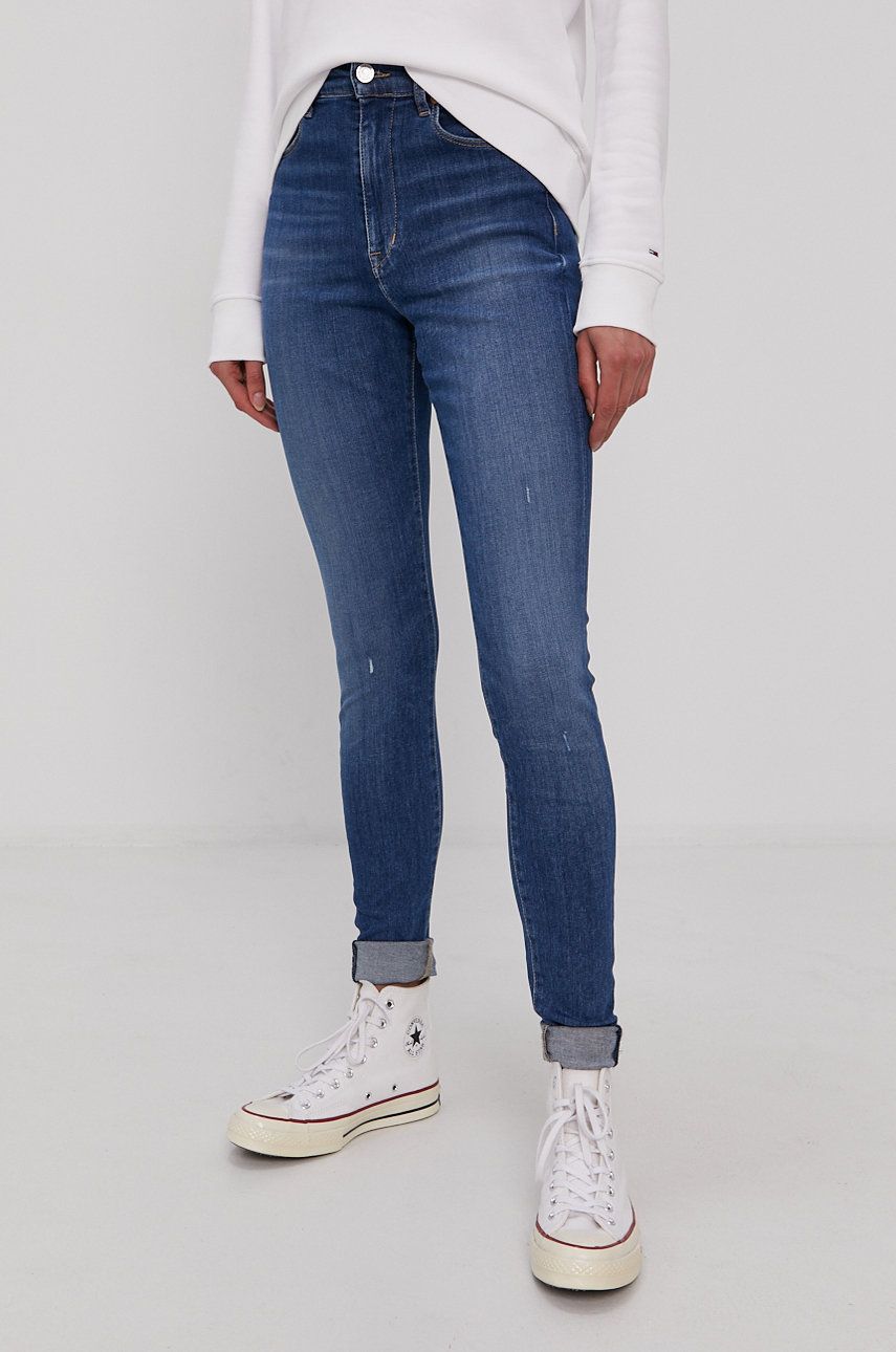 Tommy Jeans Jeans femei, high waist answear.ro imagine megaplaza.ro