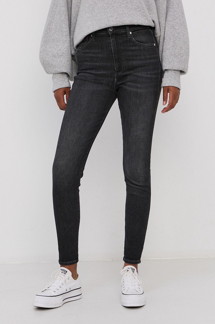 Tommy Jeans Jeans Sylvia femei, high waist answear.ro imagine 2022 13clothing.ro