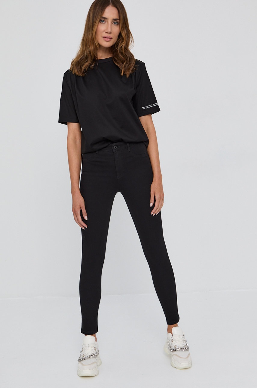 

Джинсы Miss Sixty Lolita Cropped женские цвет средняя посадка