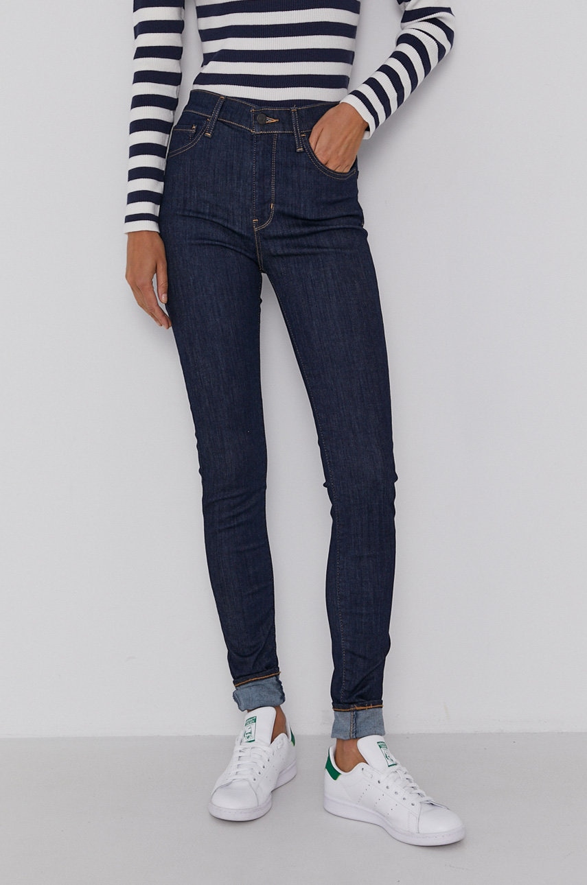 Levi's jeans 720 femei, high waist 52797.0176-DarkIndigo