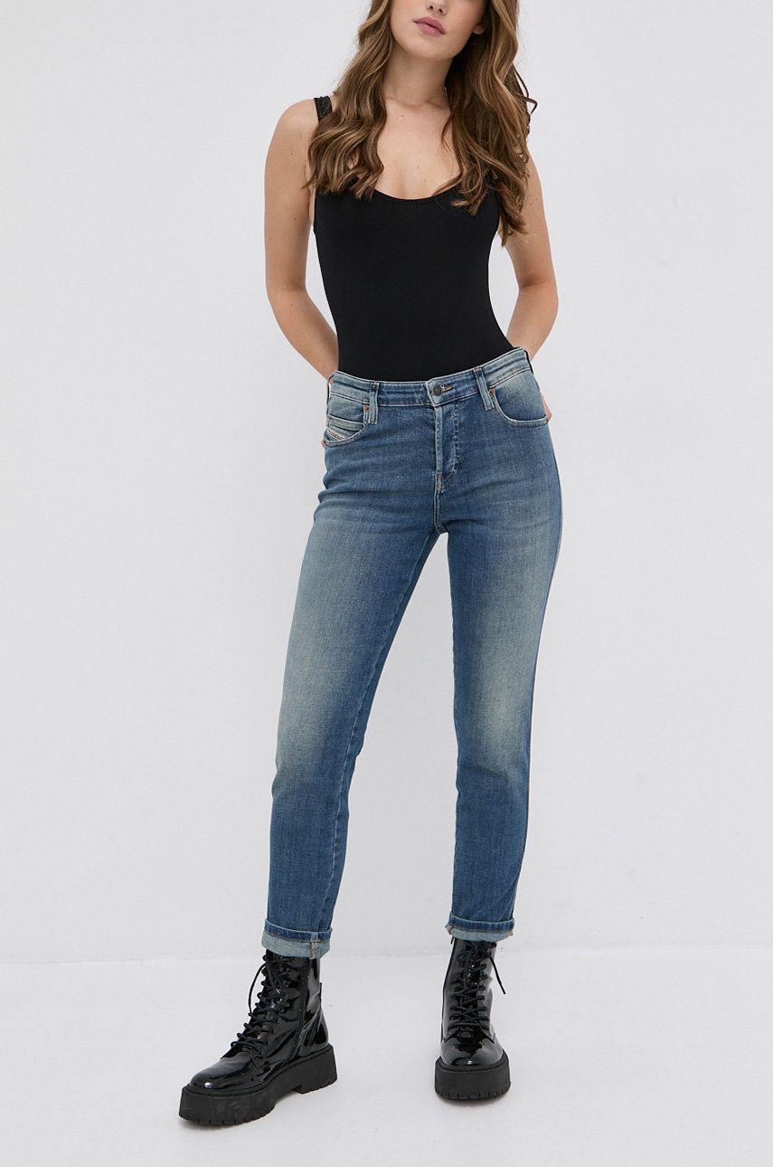 Diesel Jeans femei, medium waist answear.ro imagine megaplaza.ro