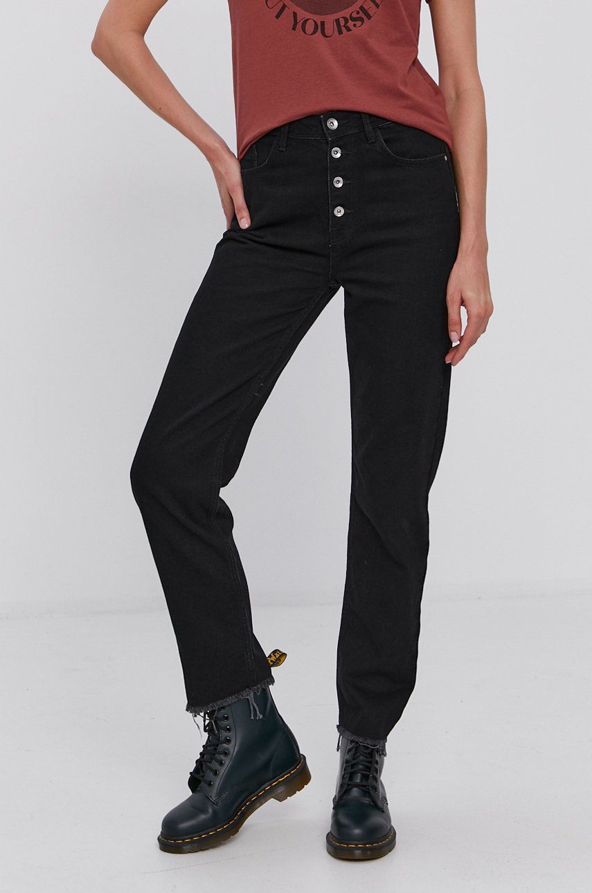 Jacqueline de Yong Jeans Willie femei, medium waist imagine reduceri black friday 2021 answear.ro