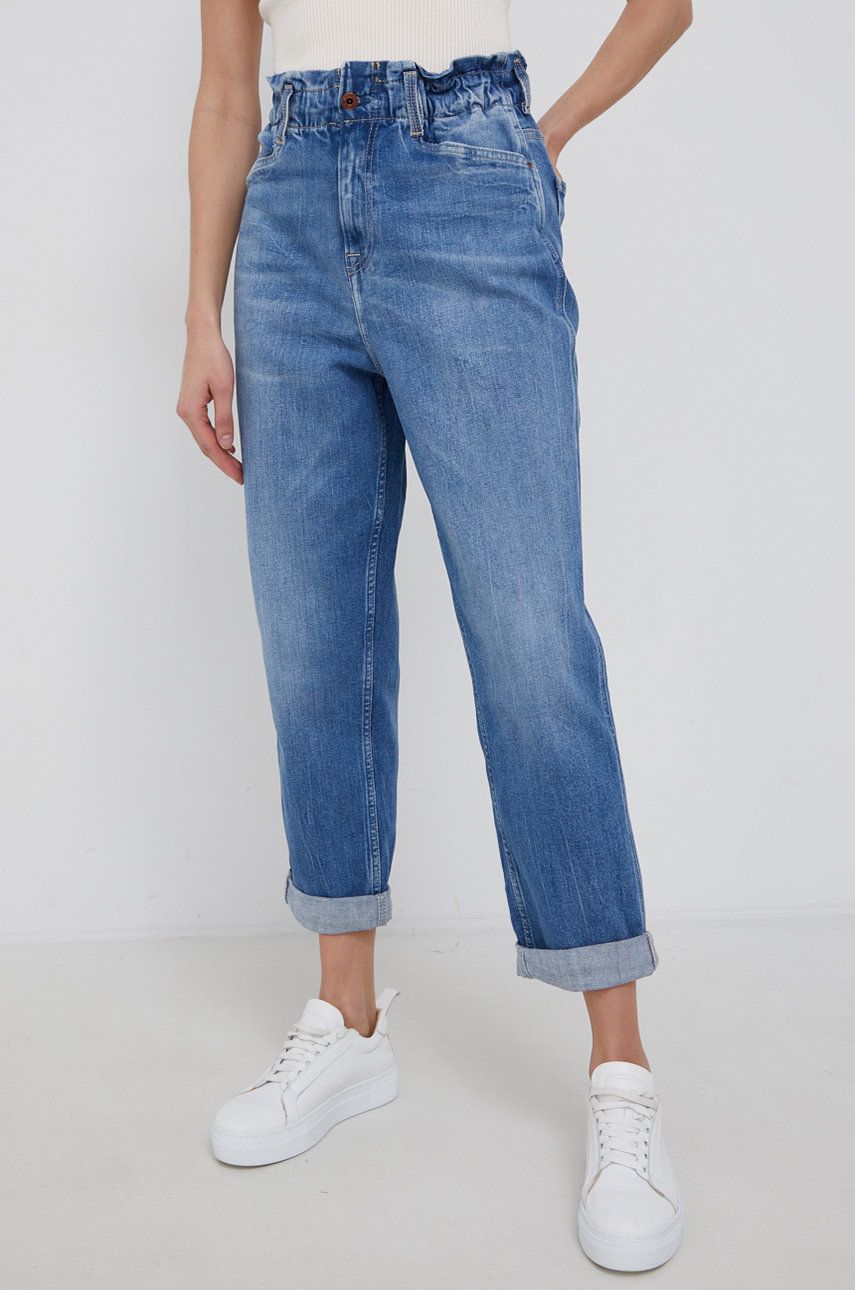 Pepe Jeans Jeans Reese femei, high waist answear imagine noua