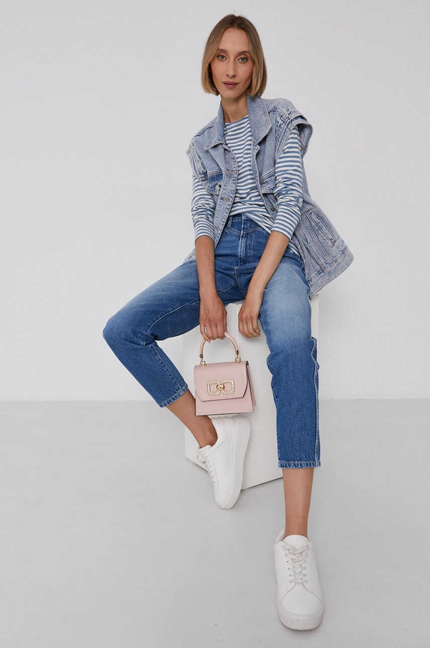 

Джинсы Pepe Jeans Rachel женские цвет высокая посадка