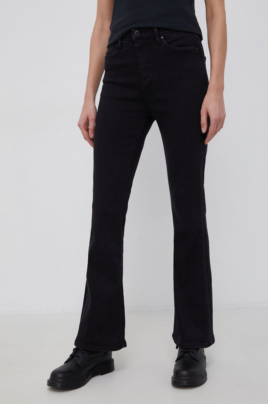 Pepe Jeans Jeans Dion femei, high waist 2023 ❤️ Pret Super answear imagine noua 2022