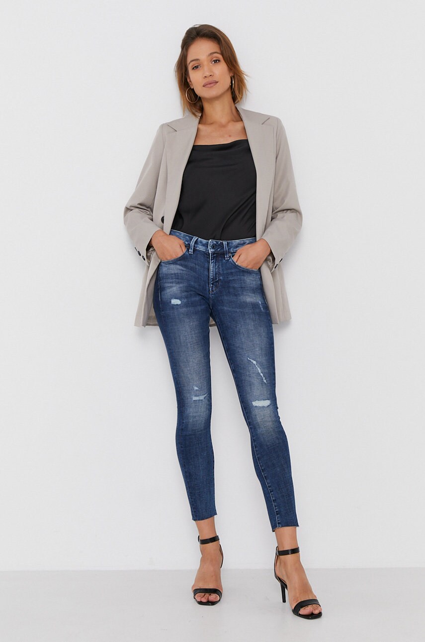 

Джинсы G-Star Raw 3301 женские цвет средняя посадка