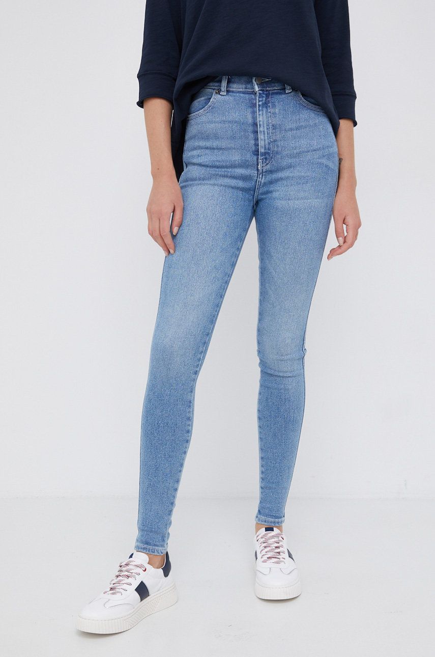Dr. Denim Jeans femei, high waist answear imagine noua
