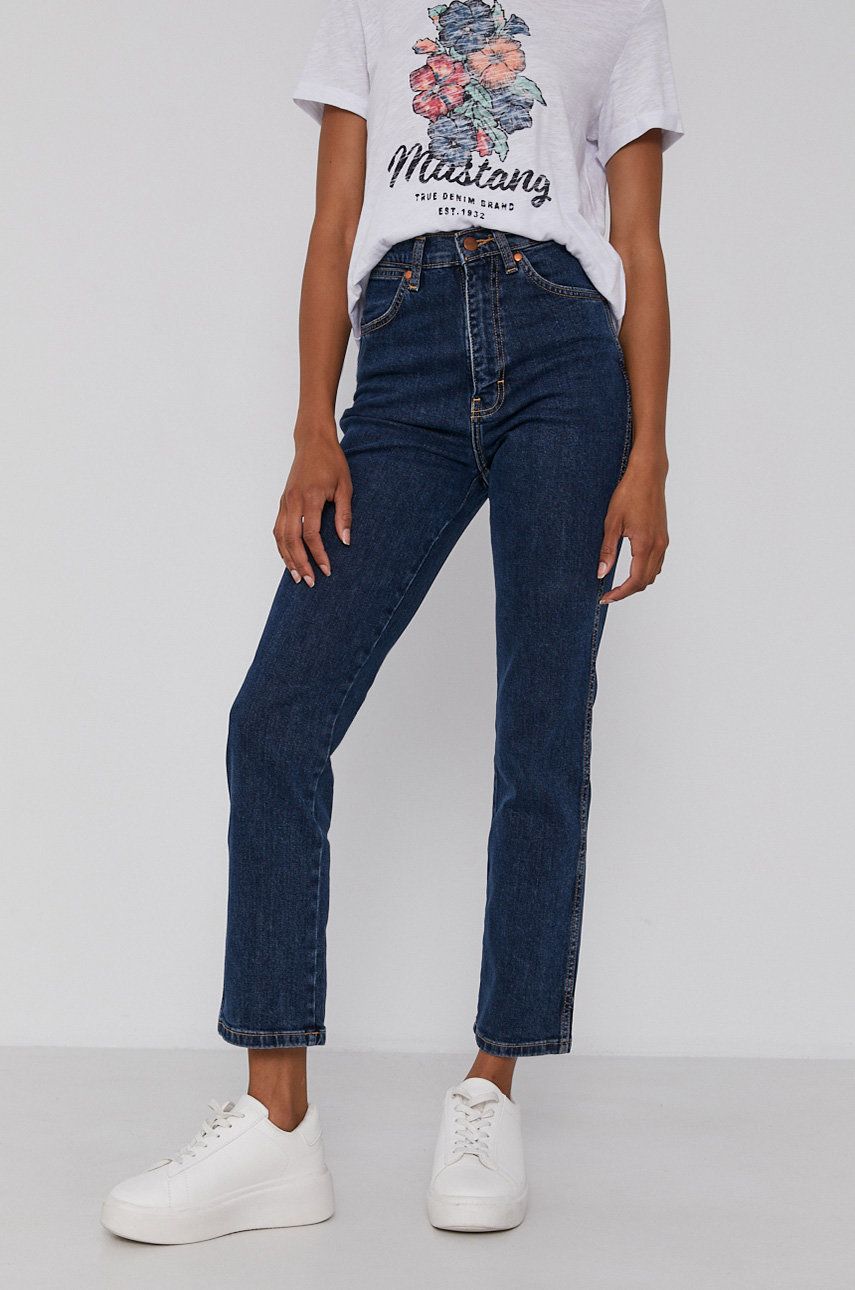 Wrangler Jeans Wild West femei, medium waist answear.ro