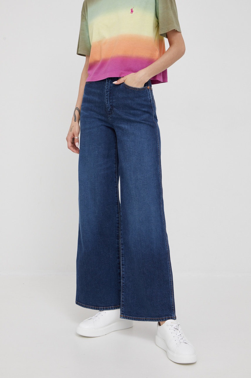 Wrangler jeansy damskie high waist