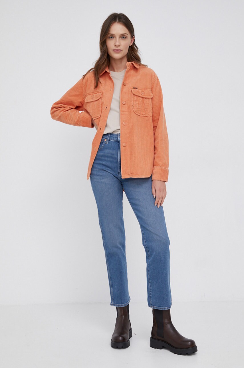 

Бавовняні джинси Wrangler жіночі висока посадка