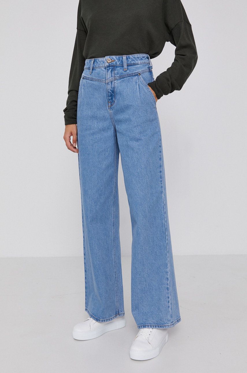 Lee Jeans Stella A Line Yoke femei, high waist answear.ro imagine 2022 13clothing.ro