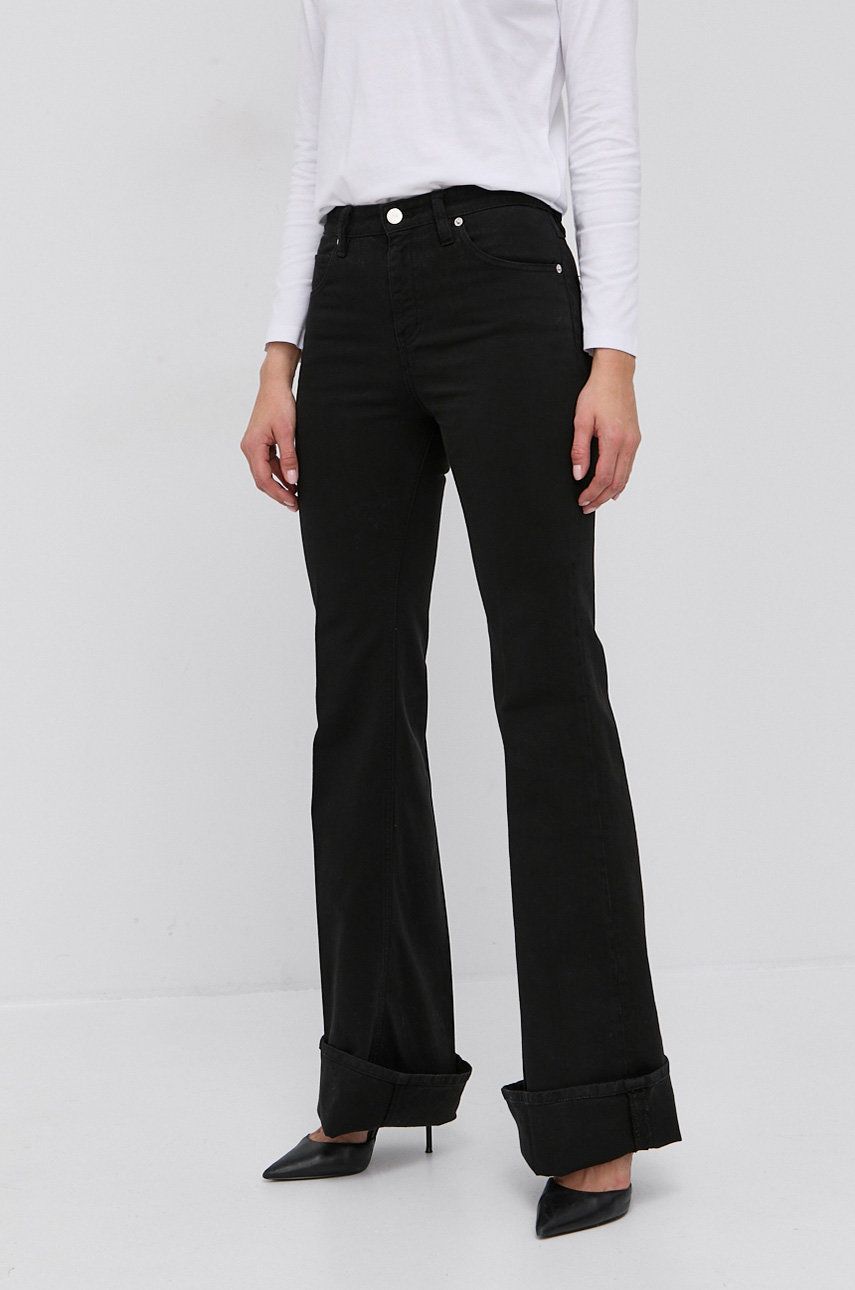 Victoria Victoria Beckham Jeans femei, high waist answear.ro imagine megaplaza.ro