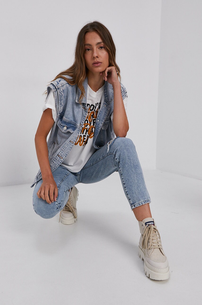 

Джинсы Vero Moda Nadine женские цвет высокая посадка