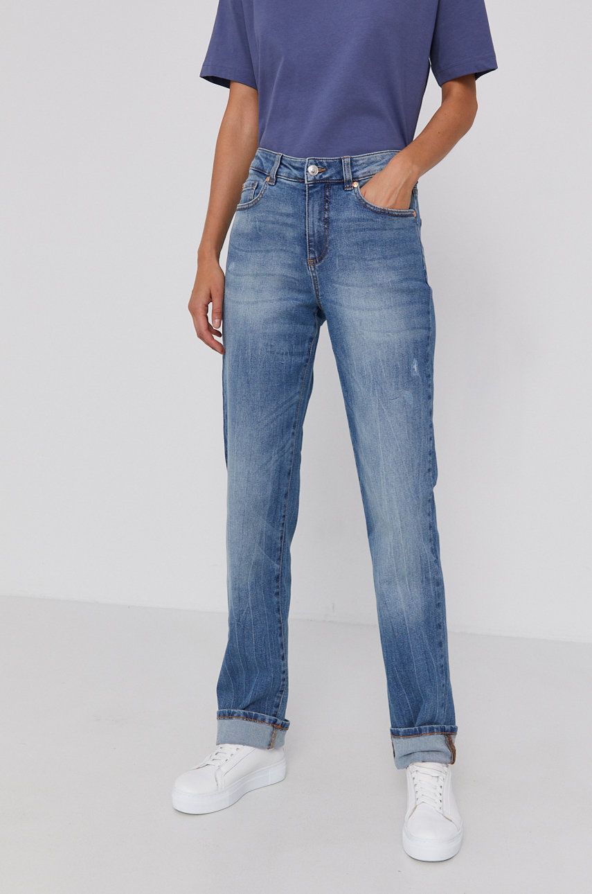United Colors of Benetton Jeans Jodie femei, medium waist answear.ro imagine noua 2022