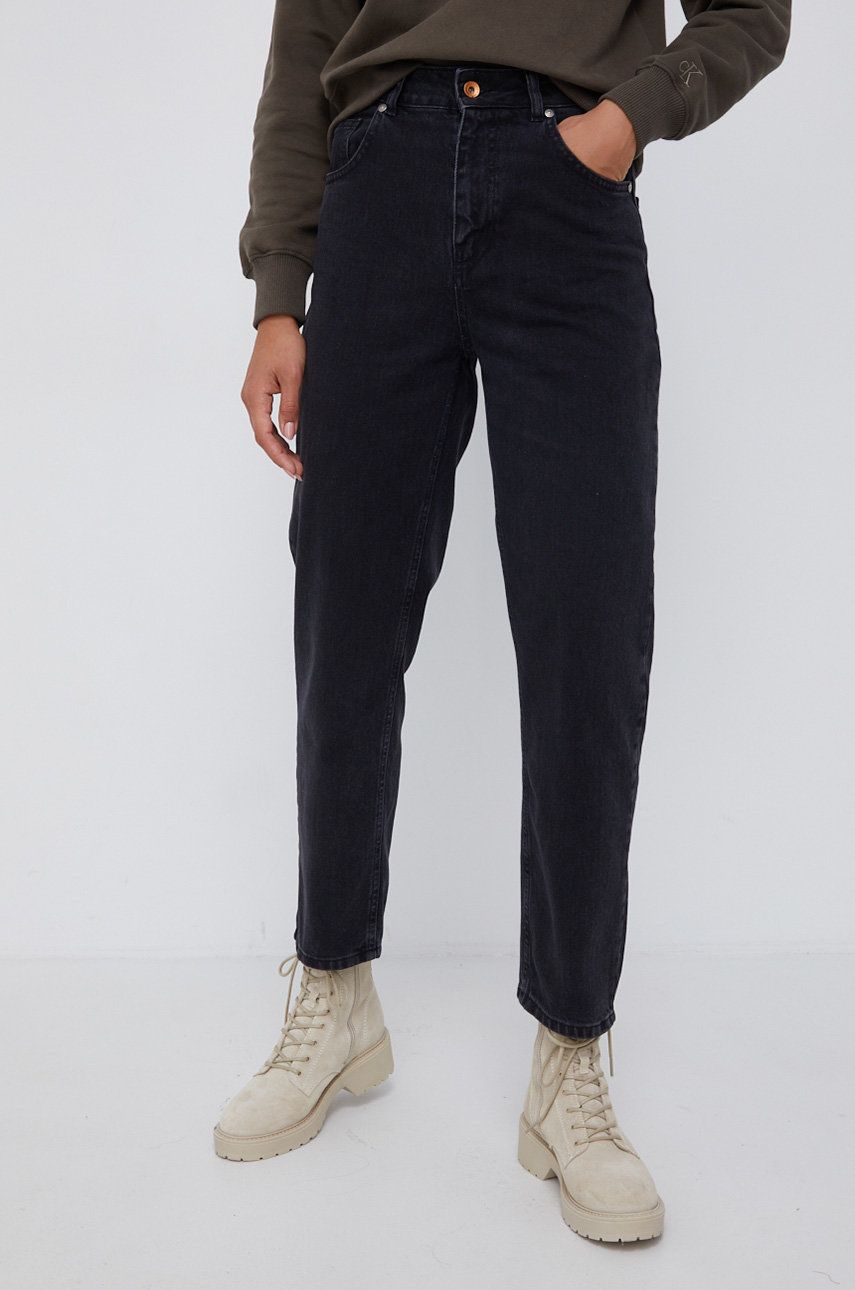 United Colors of Benetton Jeans femei, high waist answear.ro imagine 2022 13clothing.ro