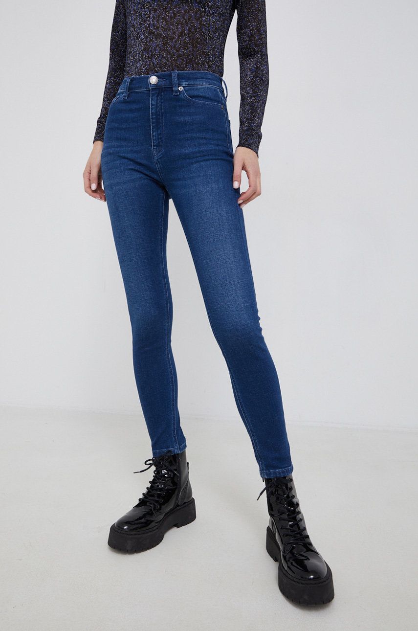 Bimba Y Lola jeansi femei, high waist answear.ro imagine 2022 13clothing.ro