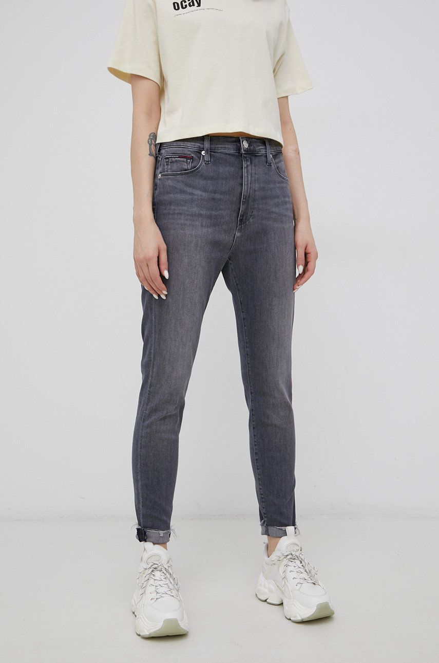 Tommy Jeans jeansi femei, high waist answear.ro