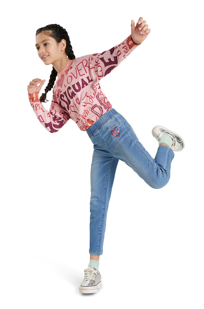 

Детски дънки Desigual, Син
