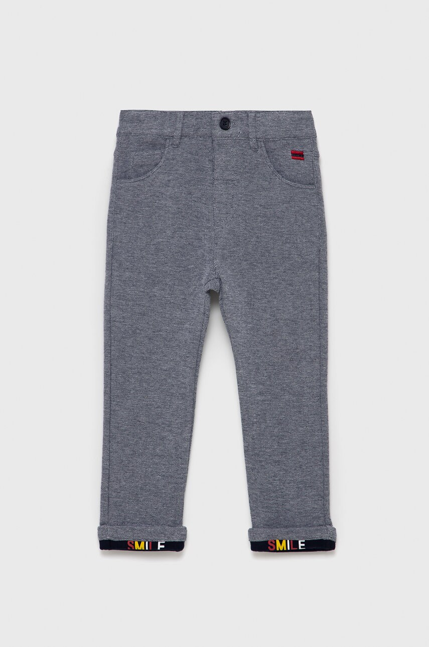Birba&trybeyond pantaloni copii culoarea gri, melanj