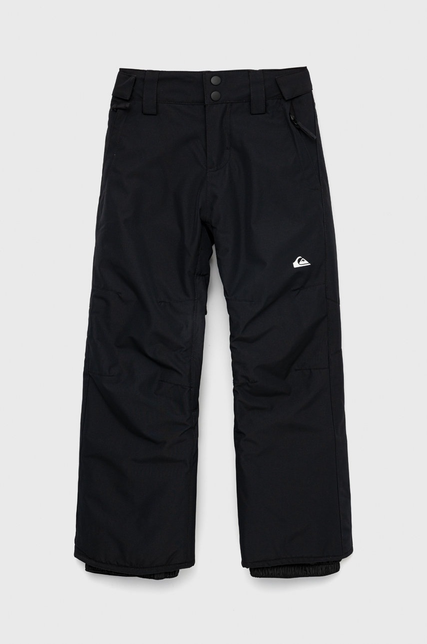 

Дитячі штани Quiksilver колір чорний