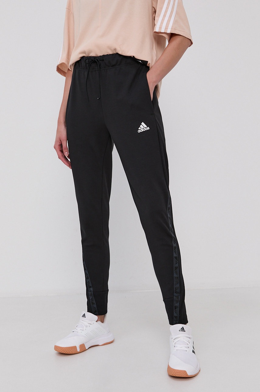 

Брюки adidas GS1345 женские цвет чёрный гладкие