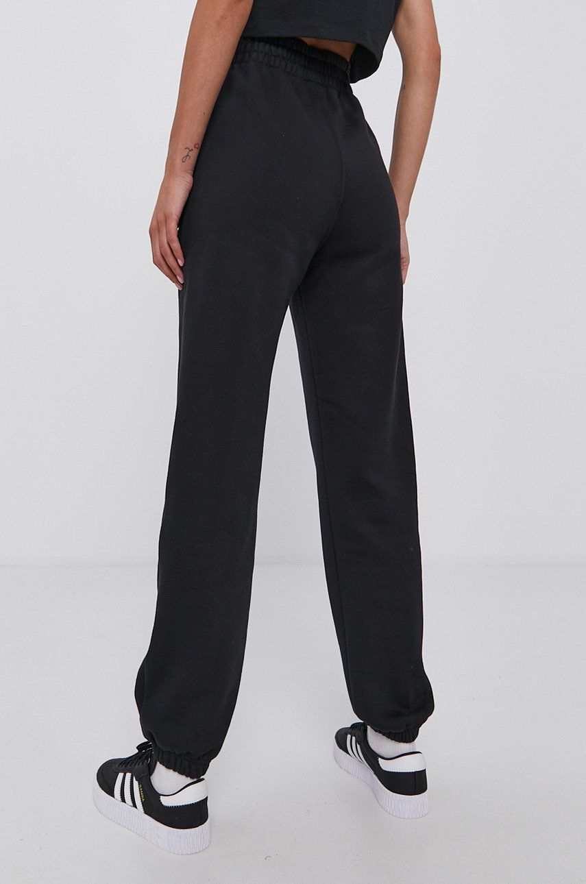 Adidas Originals Pantaloni H06629 Femei, Culoarea Negru, Material Uni H06629-BLACK