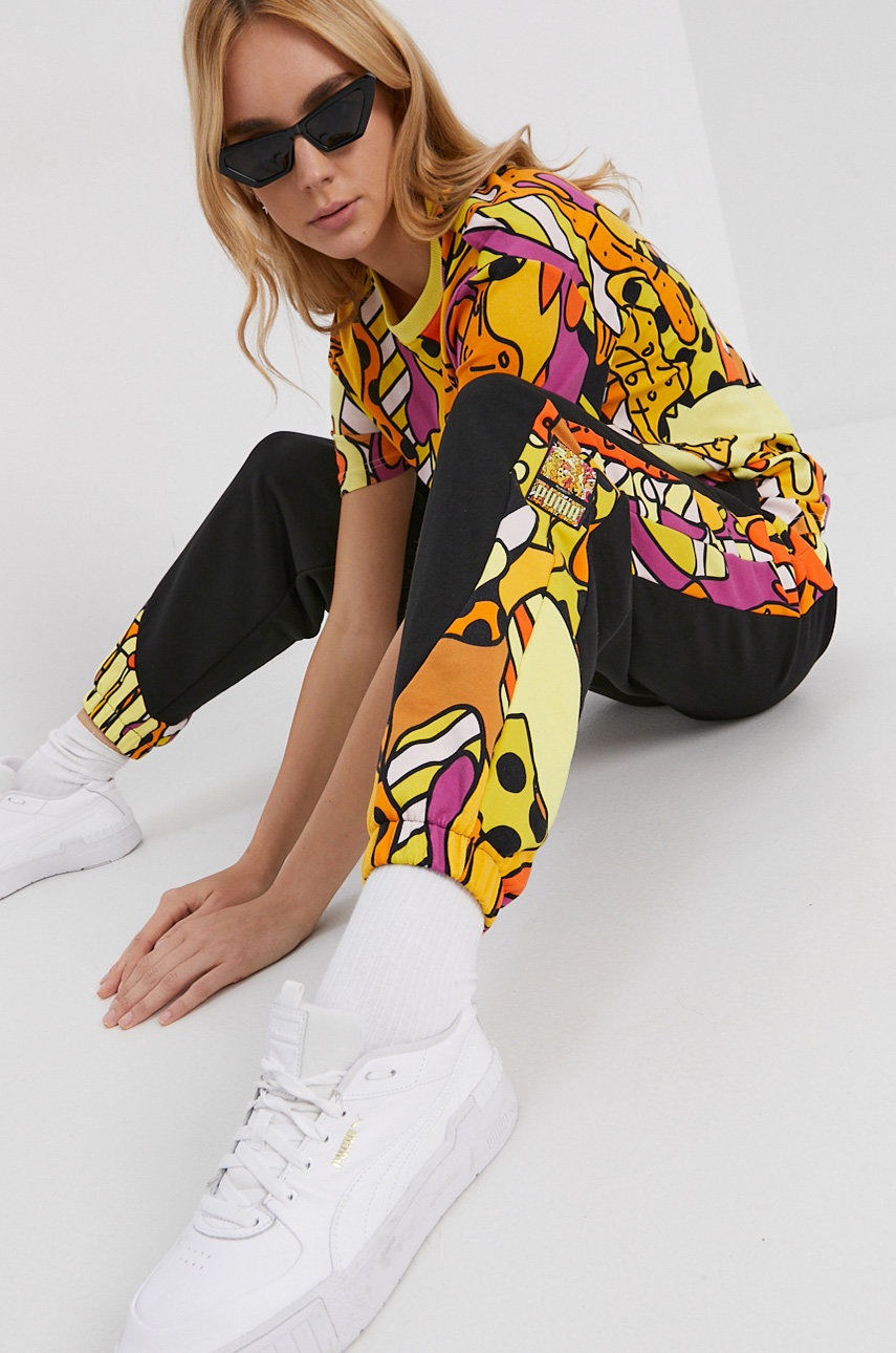 

Puma - Панталони x Britto, Черен