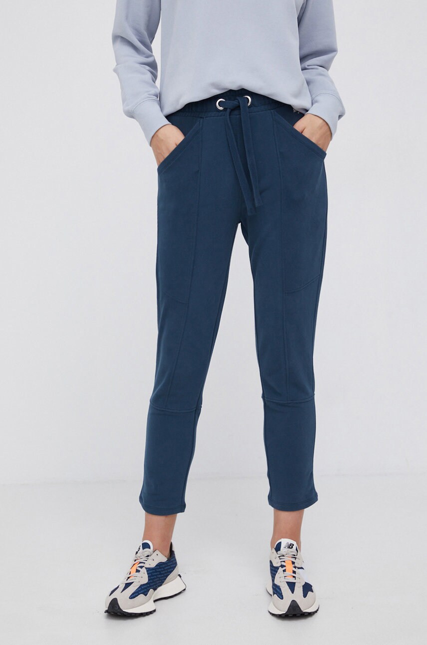 Marc o'polo pantaloni de bumbac femei, material neted