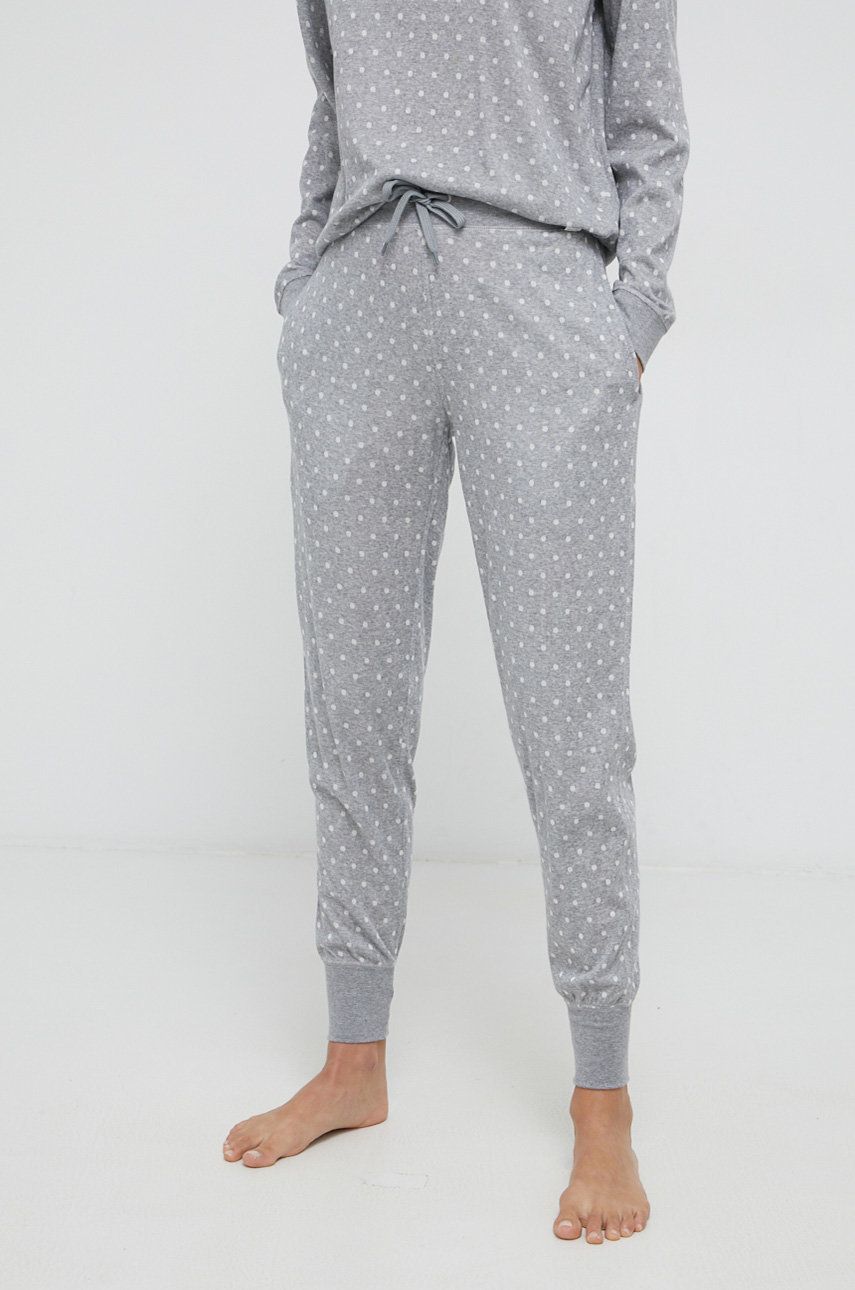 Paul Smith Pantaloni de pijama femei, culoarea gri answear.ro imagine megaplaza.ro
