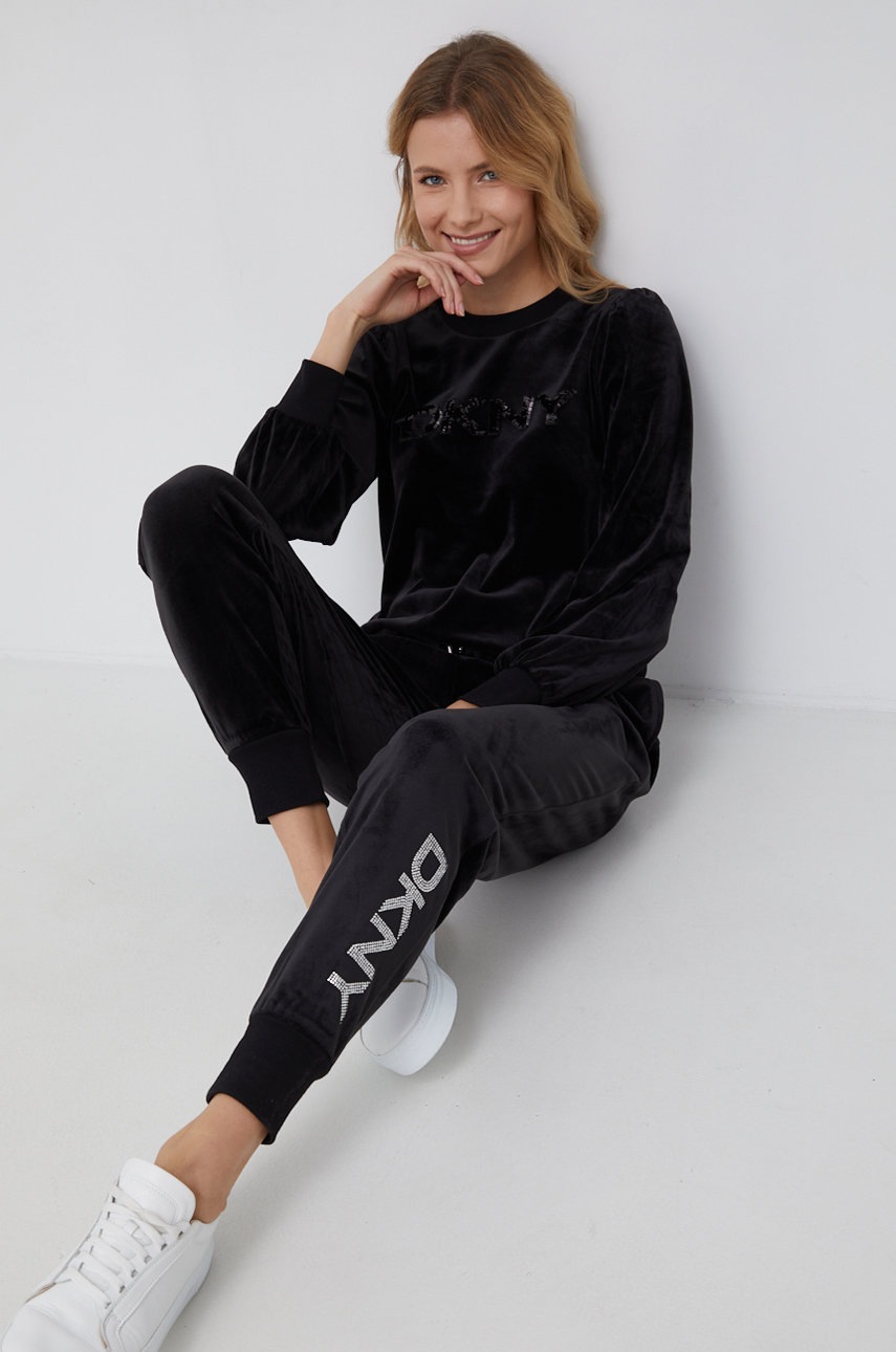 

Брюки Dkny женские цвет чёрный