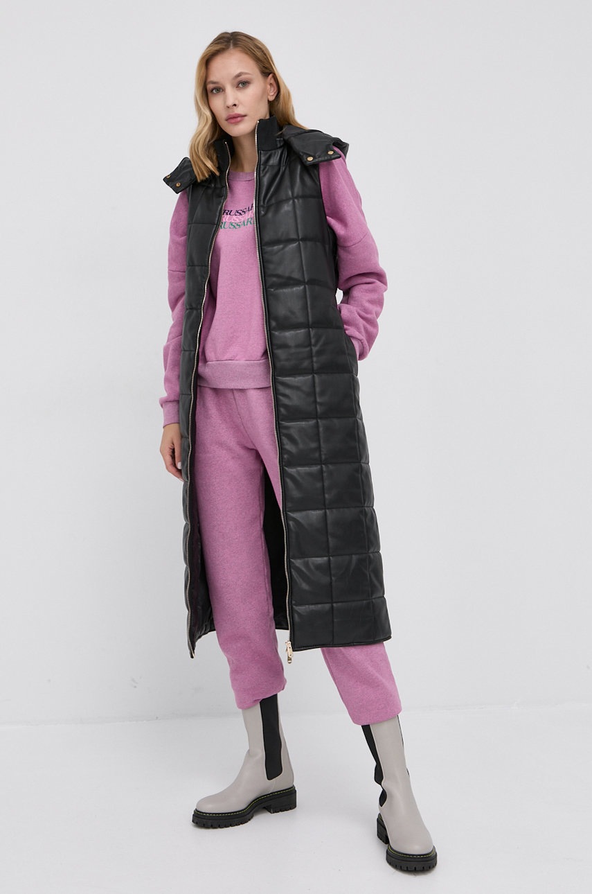 

Брюки Trussardi женские цвет розовый гладкие