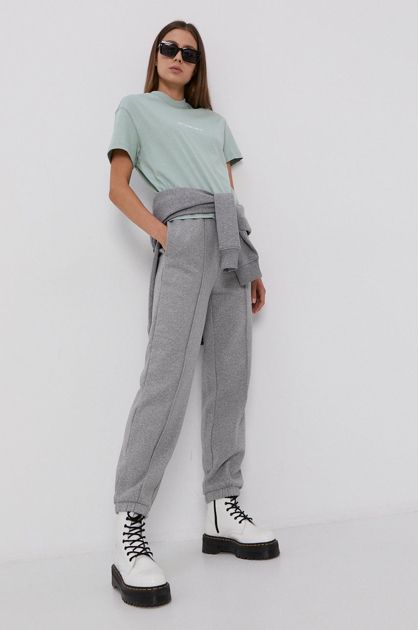

Брюки Dickies женские цвет серый меланж