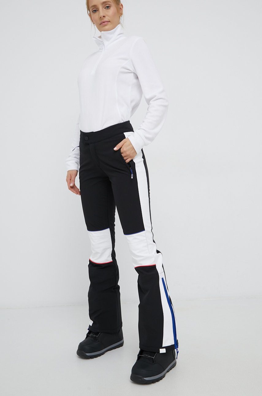 Roxy Pantaloni femei, culoarea negru answear.ro imagine megaplaza.ro