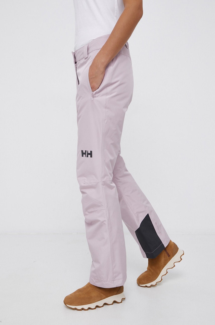 Helly Hansen Pantaloni femei, culoarea roz