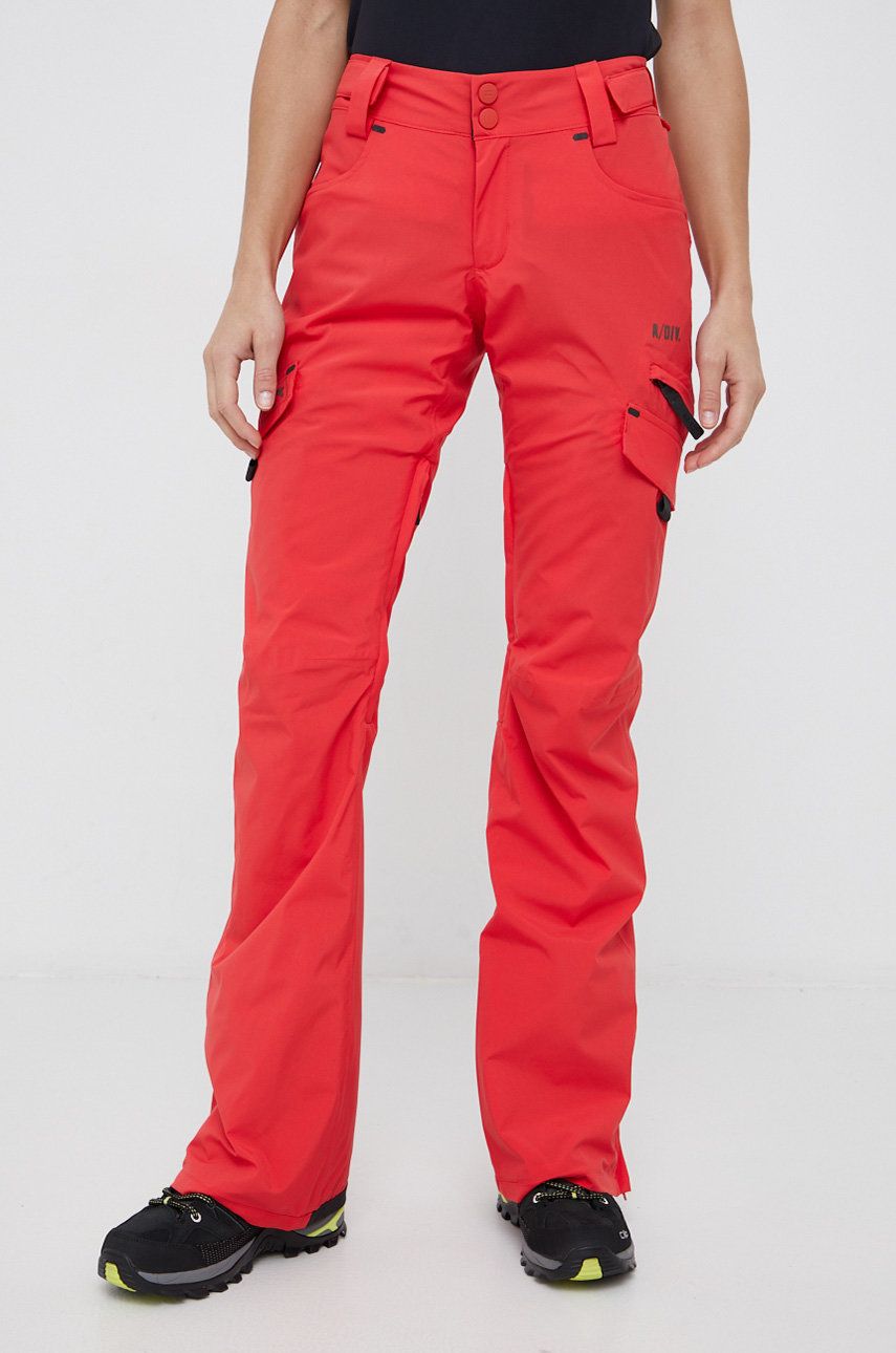 Billabong Pantaloni femei, culoarea rosu imagine reduceri black friday 2021 answear.ro